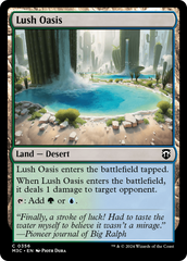 Oásis Vicejante / Lush Oasis - Magic: The Gathering - MoxLand