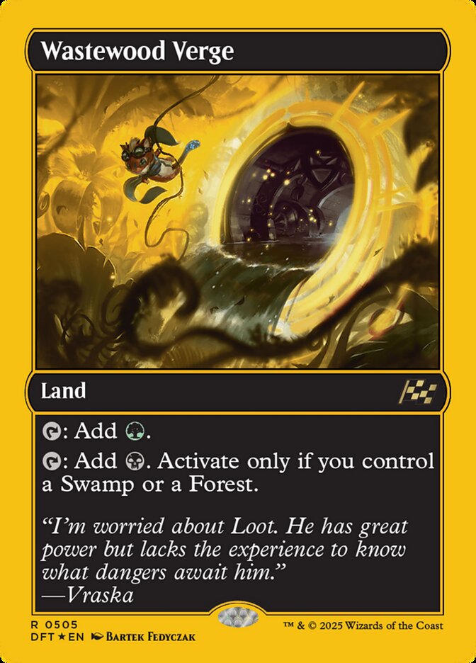 Limiar de Bueirosselva / Wastewood Verge - Magic: The Gathering - MoxLand
