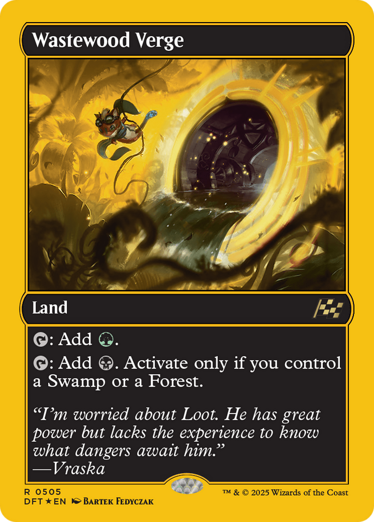 Limiar de Bueirosselva / Wastewood Verge - Magic: The Gathering - MoxLand