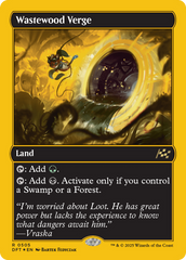 Limiar de Bueirosselva / Wastewood Verge - Magic: The Gathering - MoxLand