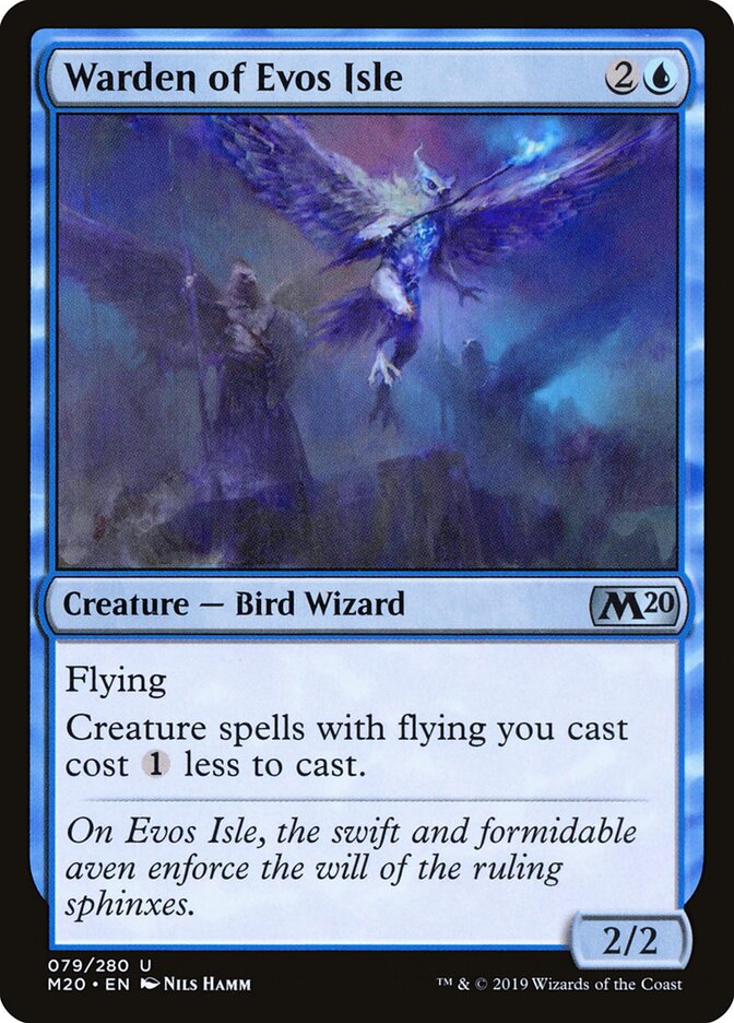Guardião da Ilha de Evos / Warden of Evos Isle - Magic: The Gathering - MoxLand