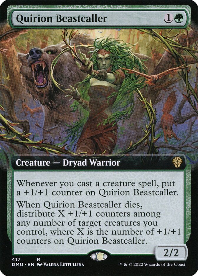 Convocadora de Feras Quirion / Quirion Beastcaller - Magic: The Gathering - MoxLand