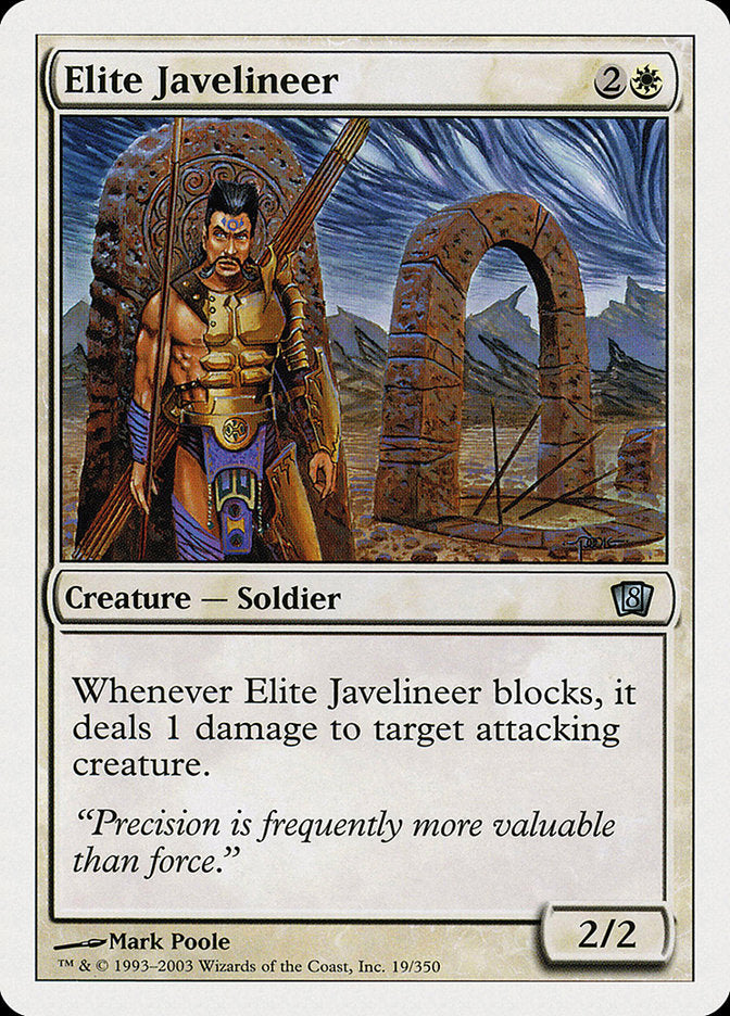 Zagaieiro de Elite / Elite Javelineer - Magic: The Gathering - MoxLand