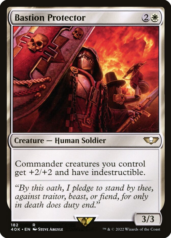 Protetora do Bastião / Bastion Protector - Magic: The Gathering - MoxLand