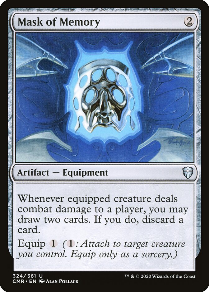 Máscara da Memória / Mask of Memory - Magic: The Gathering - MoxLand
