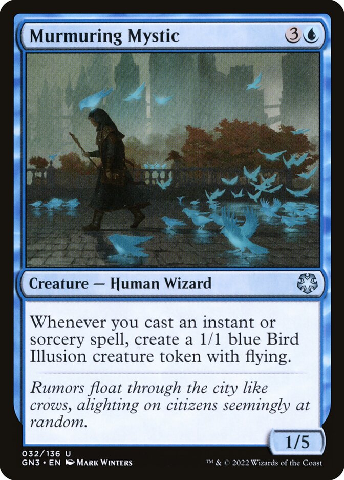Místico dos Murmúrios / Murmuring Mystic - Magic: The Gathering - MoxLand