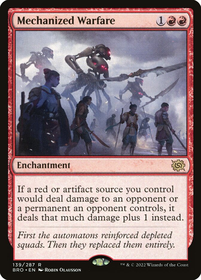 Guerra Mecanizada / Mechanized Warfare - Magic: The Gathering - MoxLand