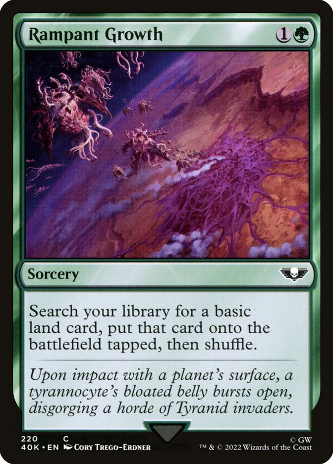 Crescimento Exuberante / Rampant Growth - Magic: The Gathering - MoxLand