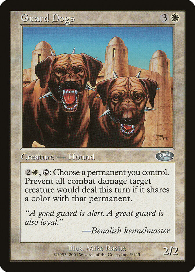 Cães de Vigia / Guard Dogs - Magic: The Gathering - MoxLand