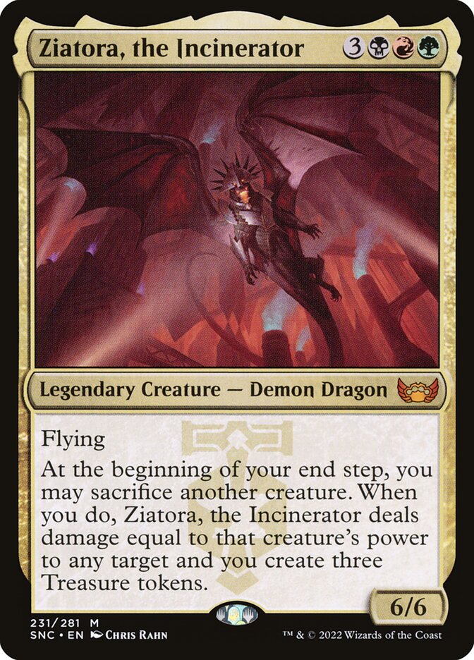 Ziatora, a Incineradora / Ziatora, the Incinerator - Magic: The Gathering - MoxLand