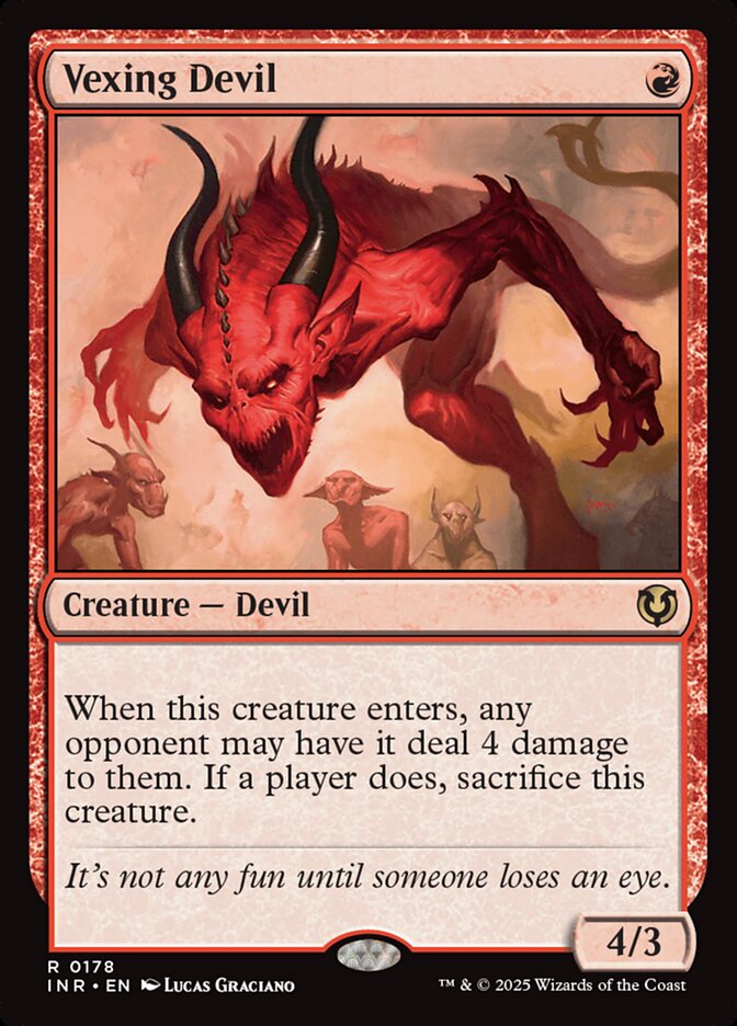 Diabo Irritante / Vexing Devil - Magic: The Gathering - MoxLand