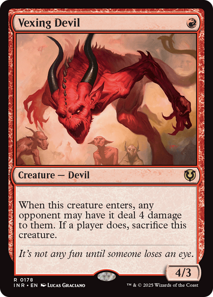 Diabo Irritante / Vexing Devil - Magic: The Gathering - MoxLand