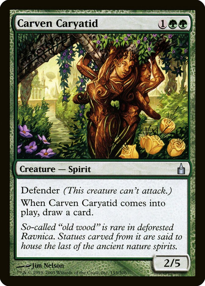 Cariátide Esculpida / Carven Caryatid - Magic: The Gathering - MoxLand