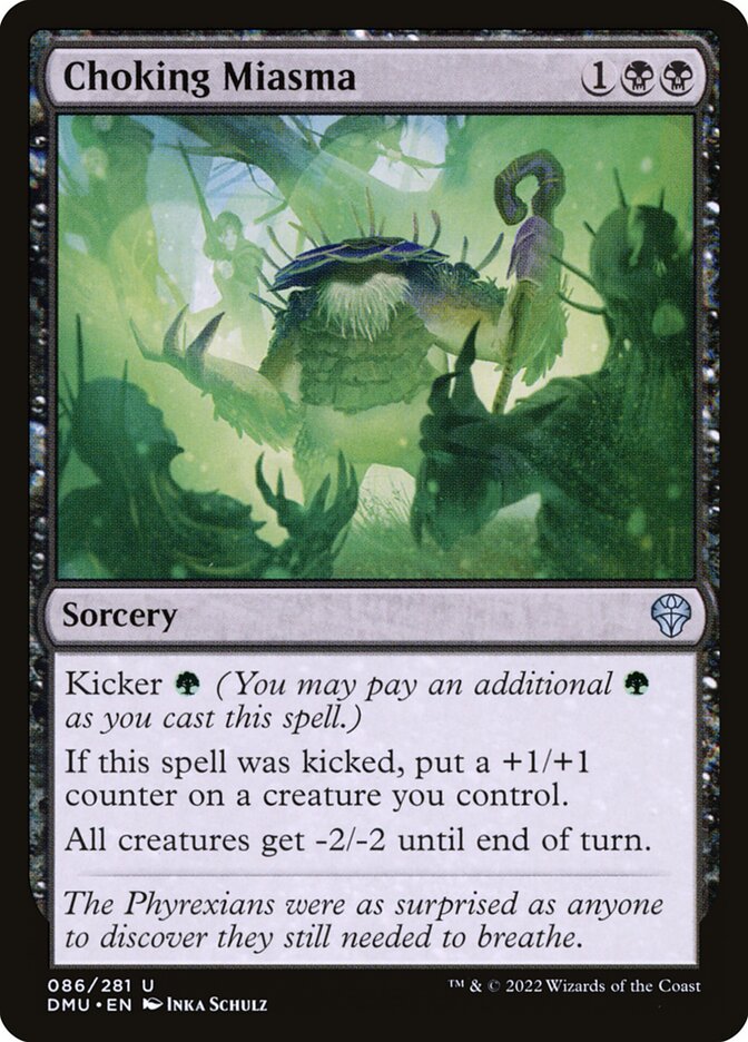 Miasma Estrangulador / Choking Miasma - Magic: The Gathering - MoxLand