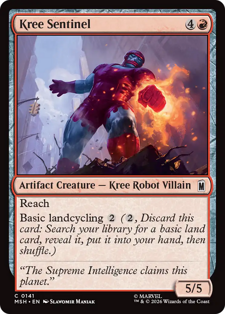 Kree Sentinel - Magic: The Gathering - MoxLand