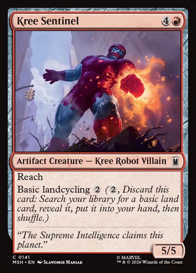Kree Sentinel - Magic: The Gathering - MoxLand