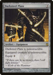 Couraça de Aço Negro / Darksteel Plate - Magic: The Gathering - MoxLand
