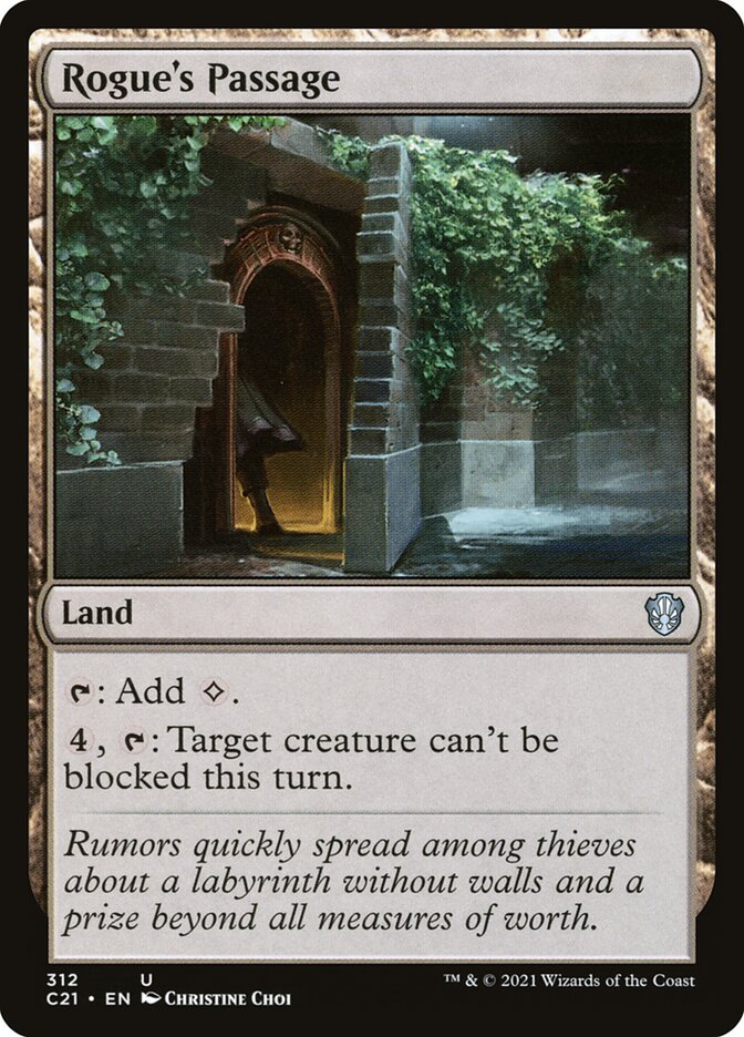 Passagem do Ladino / Rogue's Passage - Magic: The Gathering - MoxLand