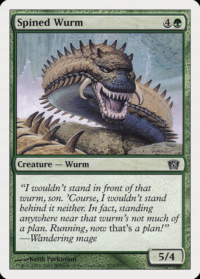 Vorme Espinhoso / Spined Wurm - Magic: The Gathering - MoxLand