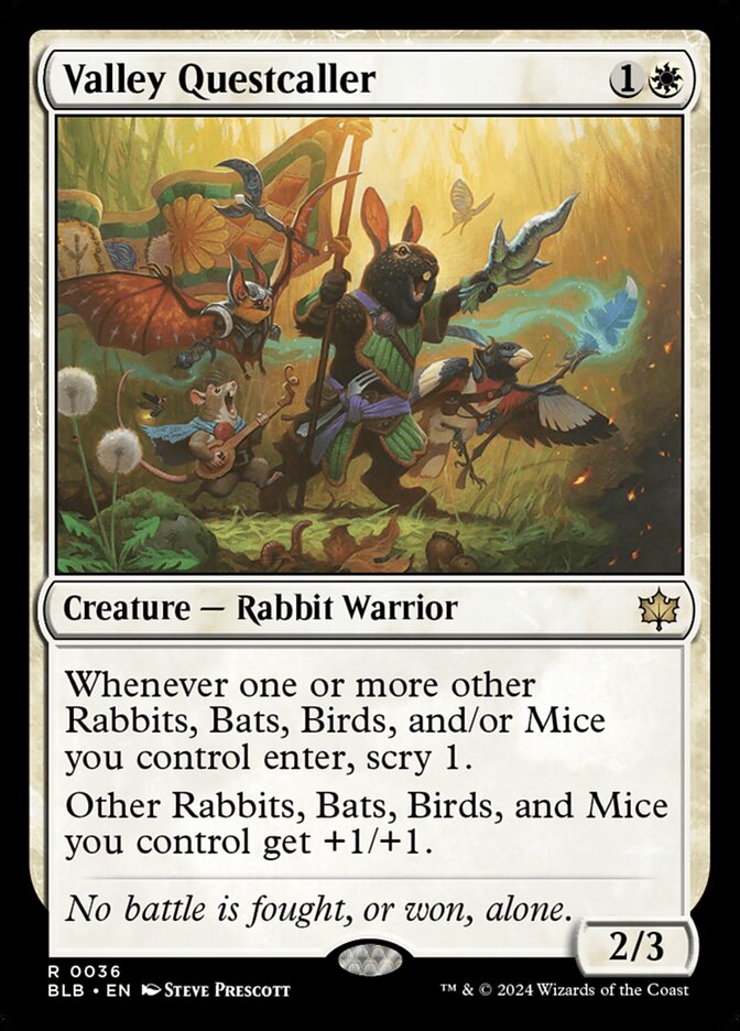Invocador de Aventuras do Vale / Valley Questcaller - Magic: The Gathering - MoxLand
