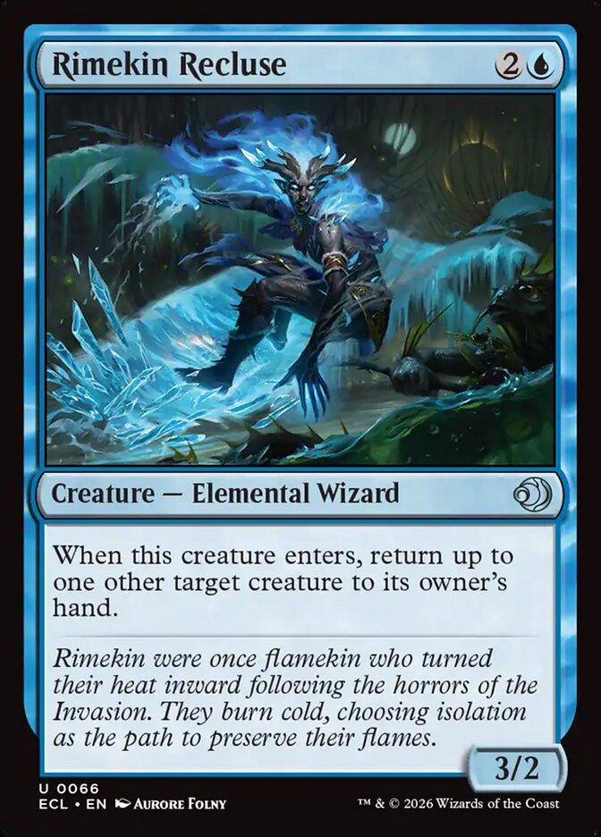 Reclusa Glacínea / Rimekin Recluse - Magic: The Gathering - MoxLand