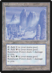 Floresta Karplusana / Karplusan Forest - Magic: The Gathering - MoxLand