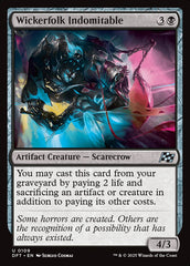 Vímeos Indômitos / Wickerfolk Indomitable - Magic: The Gathering - MoxLand