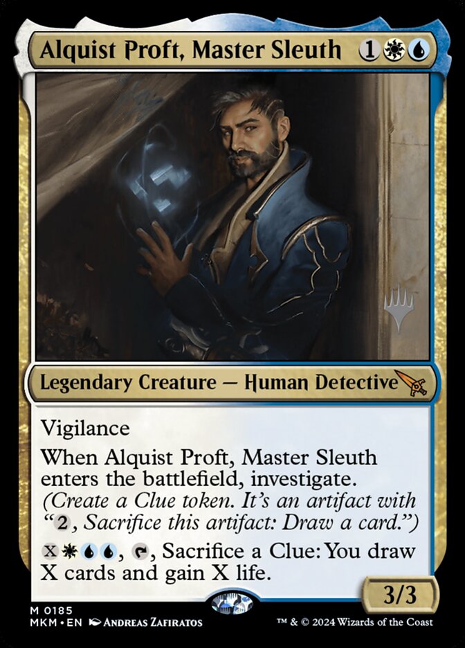 Alquist Proft, Investigador Mestre / Alquist Proft, Master Sleuth - Magic: The Gathering - MoxLand