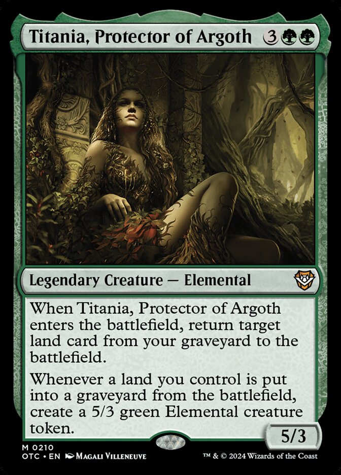 Titânia, Protetora de Argoth / Titania, Protector of Argoth - Magic: The Gathering - MoxLand