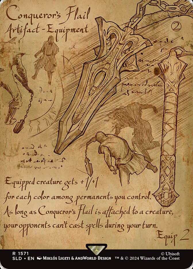 Mangual do Conquistador / Conqueror's Flail - Magic: The Gathering - MoxLand