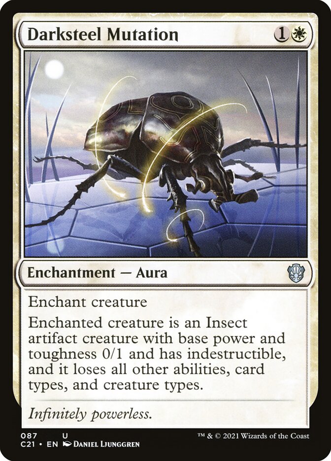 Mutação de Aço Negro / Darksteel Mutation - Magic: The Gathering - MoxLand