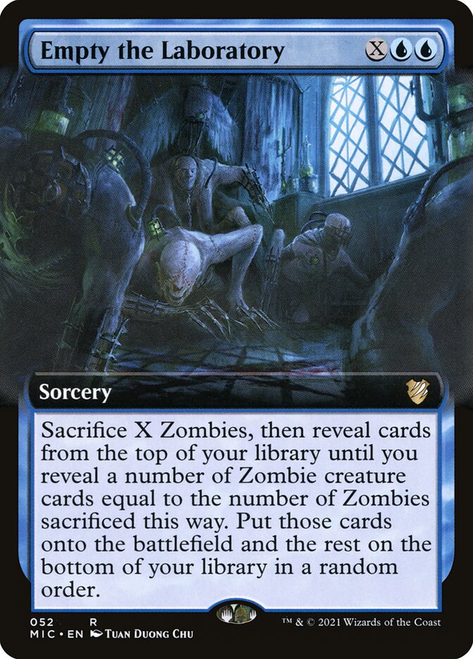 Esvaziar o Laboratório / Empty the Laboratory - Magic: The Gathering - MoxLand