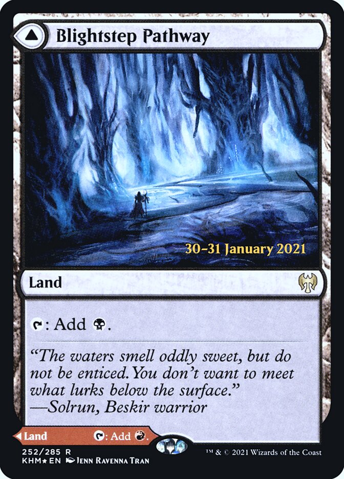 Senda do Passo Ruinoso / Blightstep Pathway - Magic: The Gathering - MoxLand