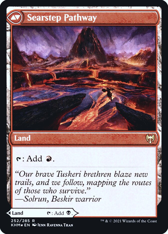 Senda do Passo Ruinoso / Blightstep Pathway - Magic: The Gathering - MoxLand