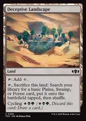 Paisagem Enganadora / Deceptive Landscape - Magic: The Gathering - MoxLand