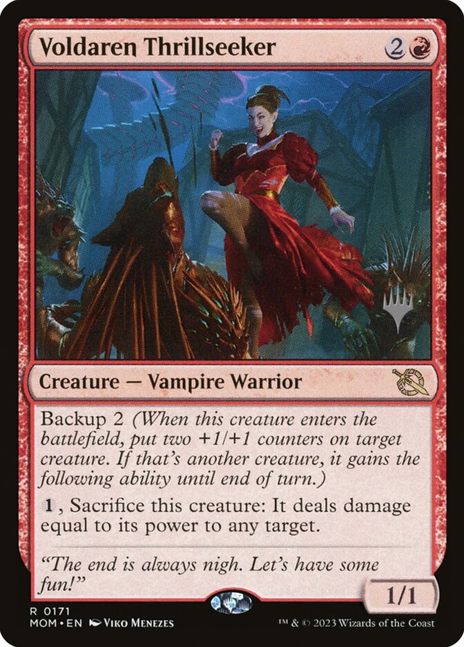 Caçadora de Emoções Voldaren / Voldaren Thrillseeker - Magic: The Gathering - MoxLand