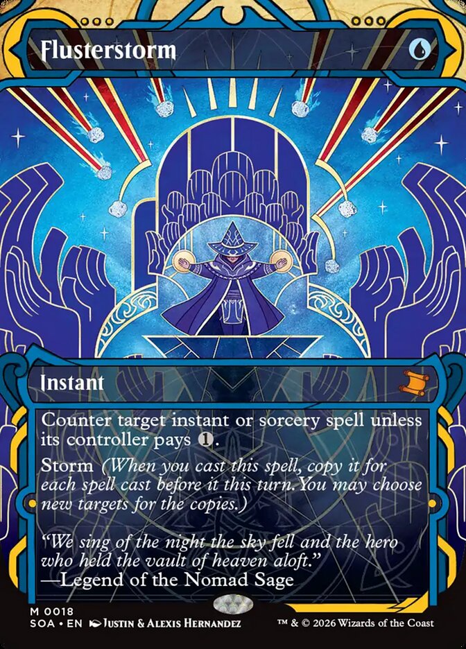 Tempestade Atordoante / Flusterstorm - Magic: The Gathering - MoxLand