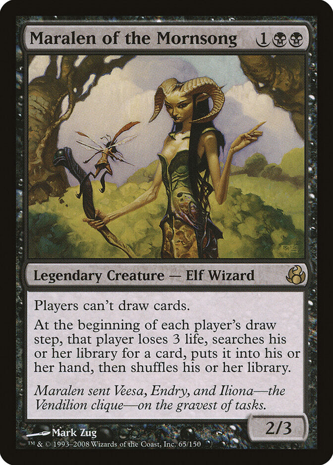 Maralen do Canto-da-Alvorada / Maralen of the Mornsong - Magic: The Gathering - MoxLand