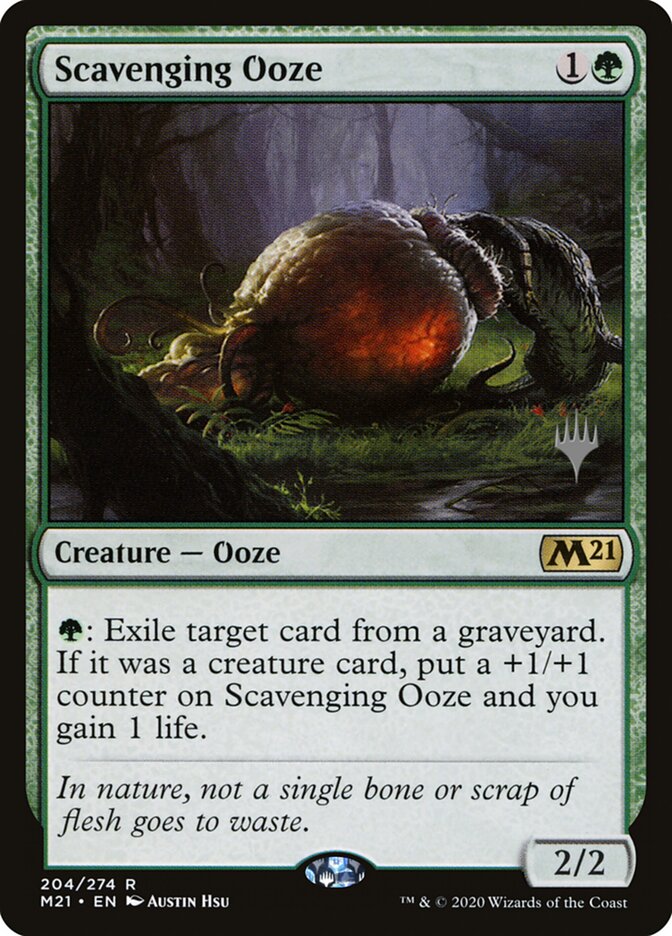 Lodo Necrófago / Scavenging Ooze - Magic: The Gathering - MoxLand