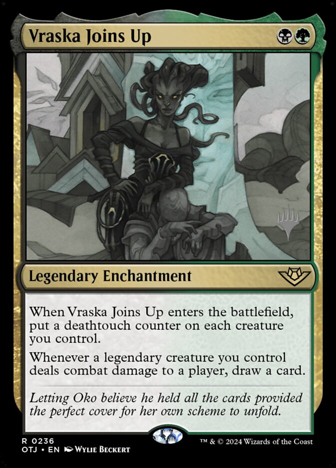 Adesão de Vraska / Vraska Joins Up - Magic: The Gathering - MoxLand