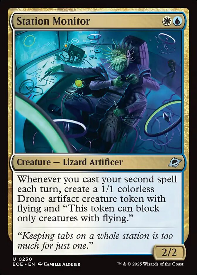 Monitor da Estação / Station Monitor - Magic: The Gathering - MoxLand