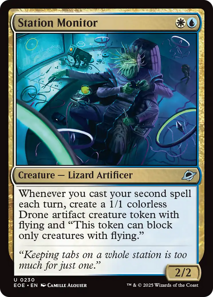 Monitor da Estação / Station Monitor - Magic: The Gathering - MoxLand