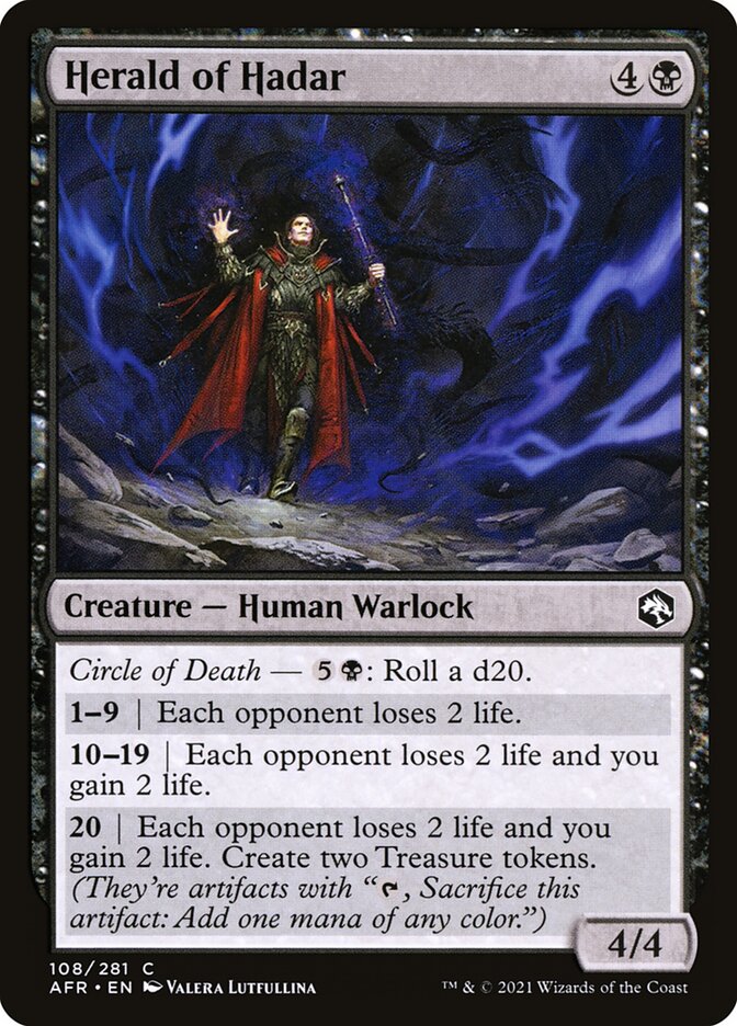 Arauto de Hadar / Herald of Hadar - Magic: The Gathering - MoxLand