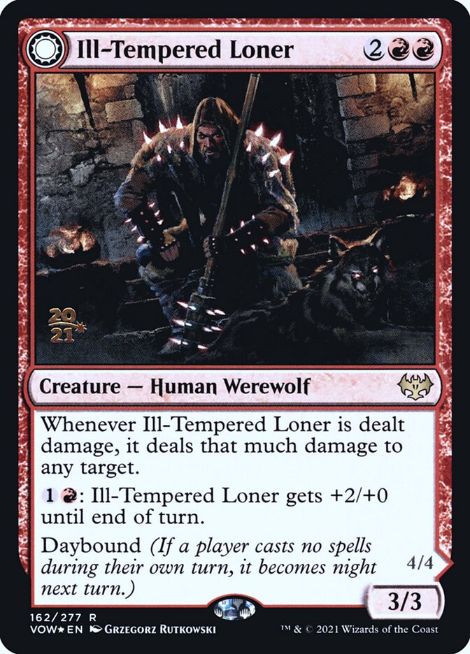Solitário Mal-humorado / Ill-Tempered Loner - Magic: The Gathering - MoxLand