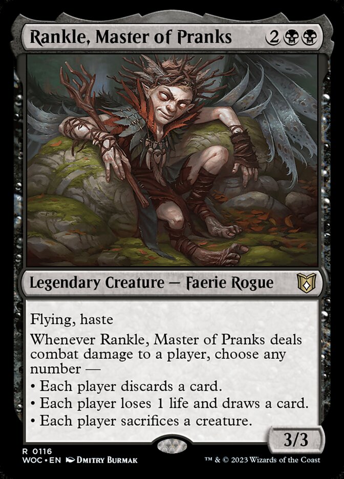 Rankle, Mestre das Peças / Rankle, Master of Pranks - Magic: The Gathering - MoxLand