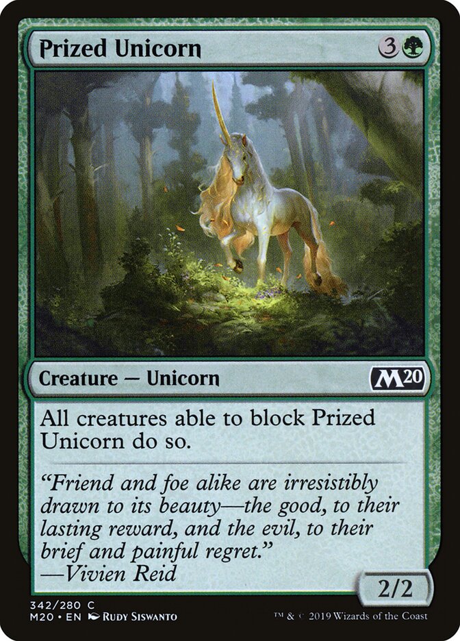 Unicórnio Cobiçado / Prized Unicorn - Magic: The Gathering - MoxLand