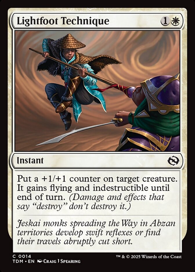 Técnica do Pé-ligeiro / Lightfoot Technique - Magic: The Gathering - MoxLand