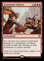 Violência Gratuita / Gratuitous Violence - Magic: The Gathering - MoxLand