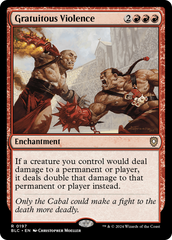 Violência Gratuita / Gratuitous Violence - Magic: The Gathering - MoxLand