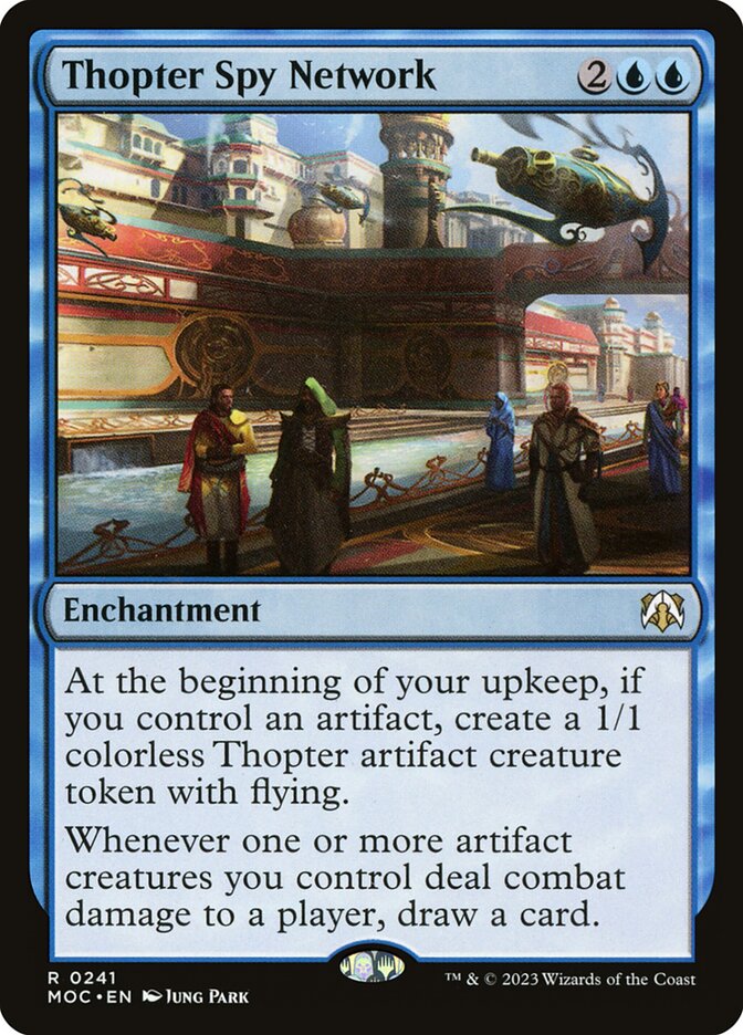 Rede de Espionagem de Tópteros / Thopter Spy Network - Magic: The Gathering - MoxLand